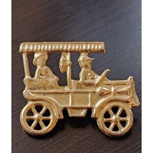 Vintage Antique Model T Car Brooch – Classic 1920s Style Pin